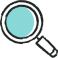 magnifying glass icon