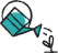 watering sprout icon