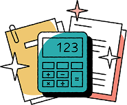 Calculator illustration