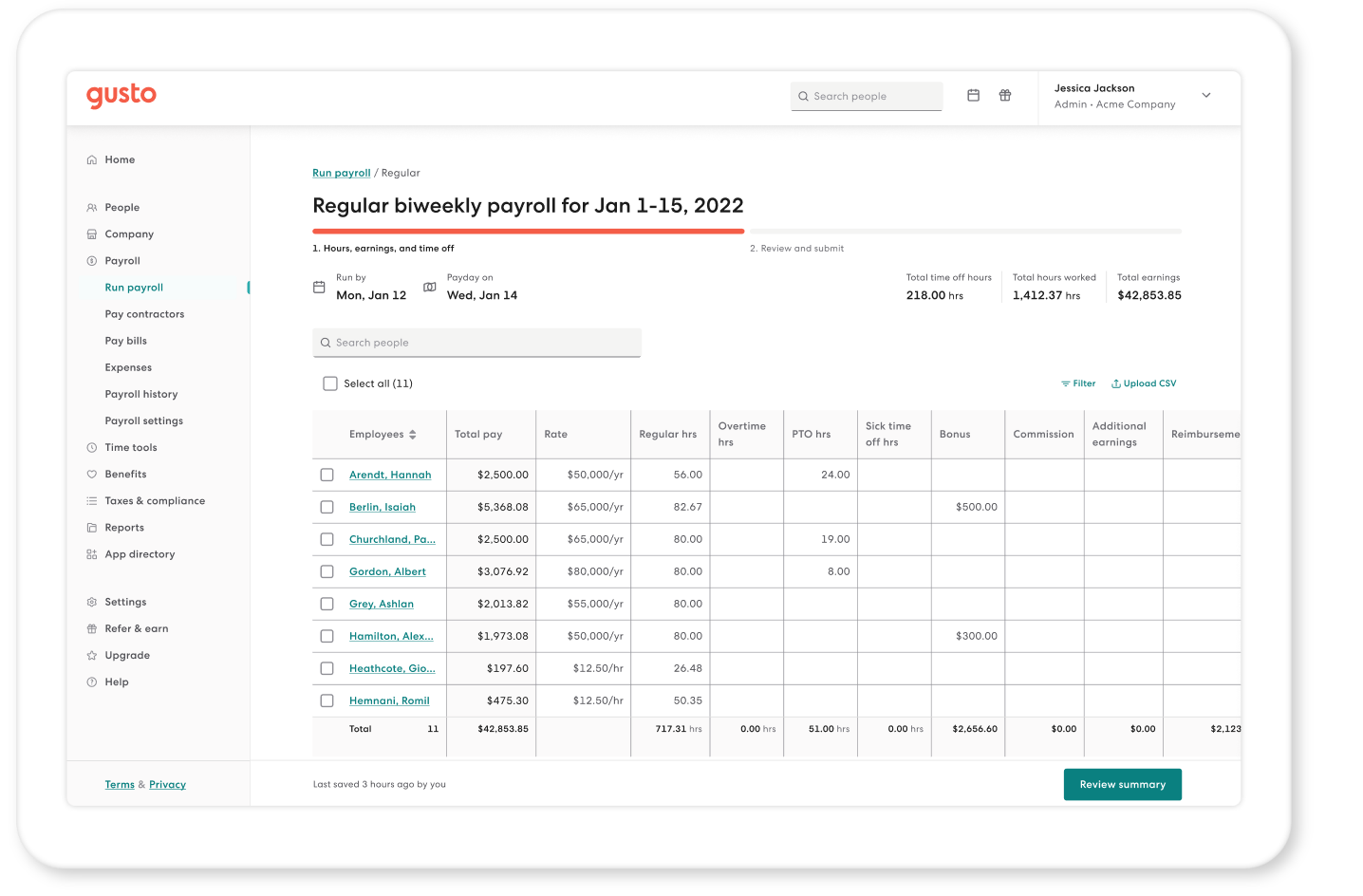 Healthcare Payroll And HR Software Gusto Healthcare Payroll And HR Software Gusto
