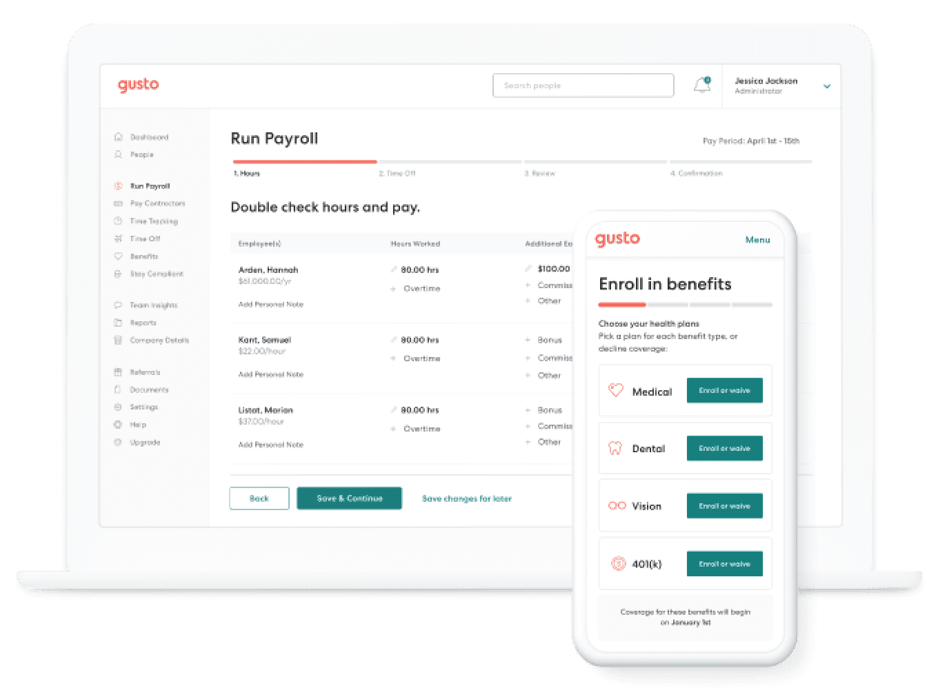 Cloud based Payroll Software For Business Gusto Cloud based Payroll Software For Business Gusto